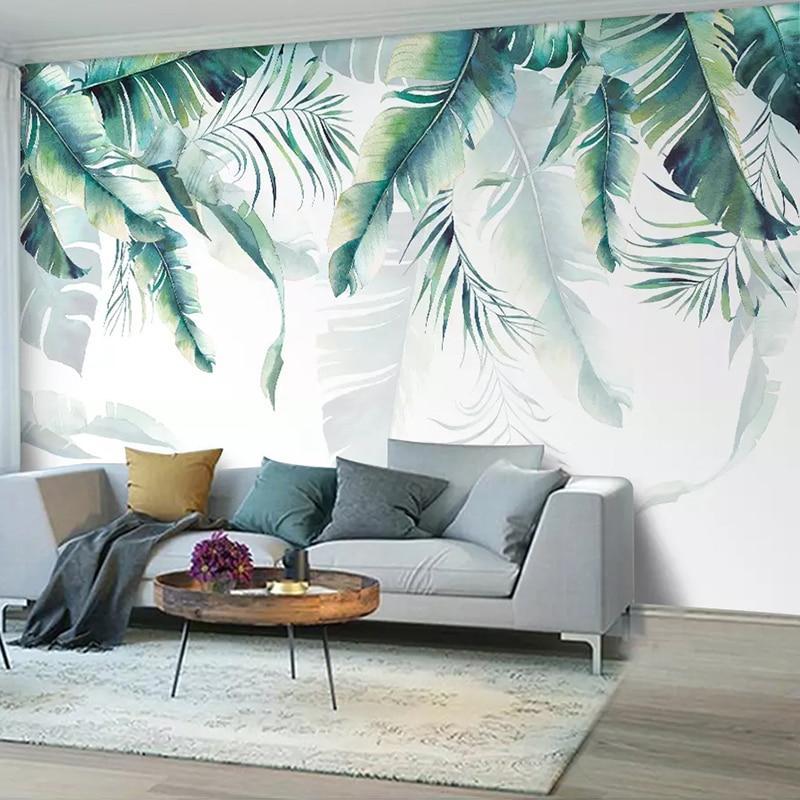 Papier peint Jungle & Scandinave style - papier peint sur mesure francais - muralconcept