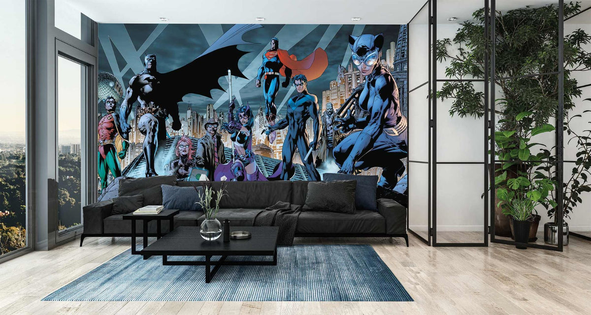 Wallpaper panoramico BD Super Hero Justice League