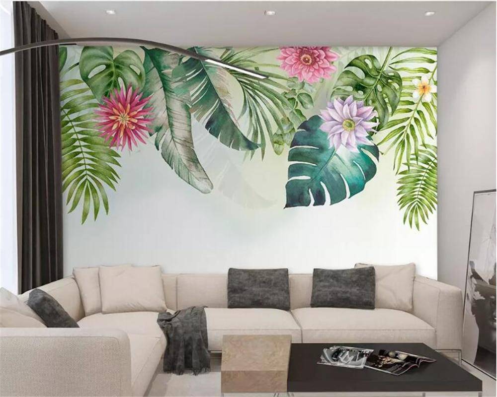 Papier peint panoramique Botanic - papier peint sur mesure francais - muralconcept