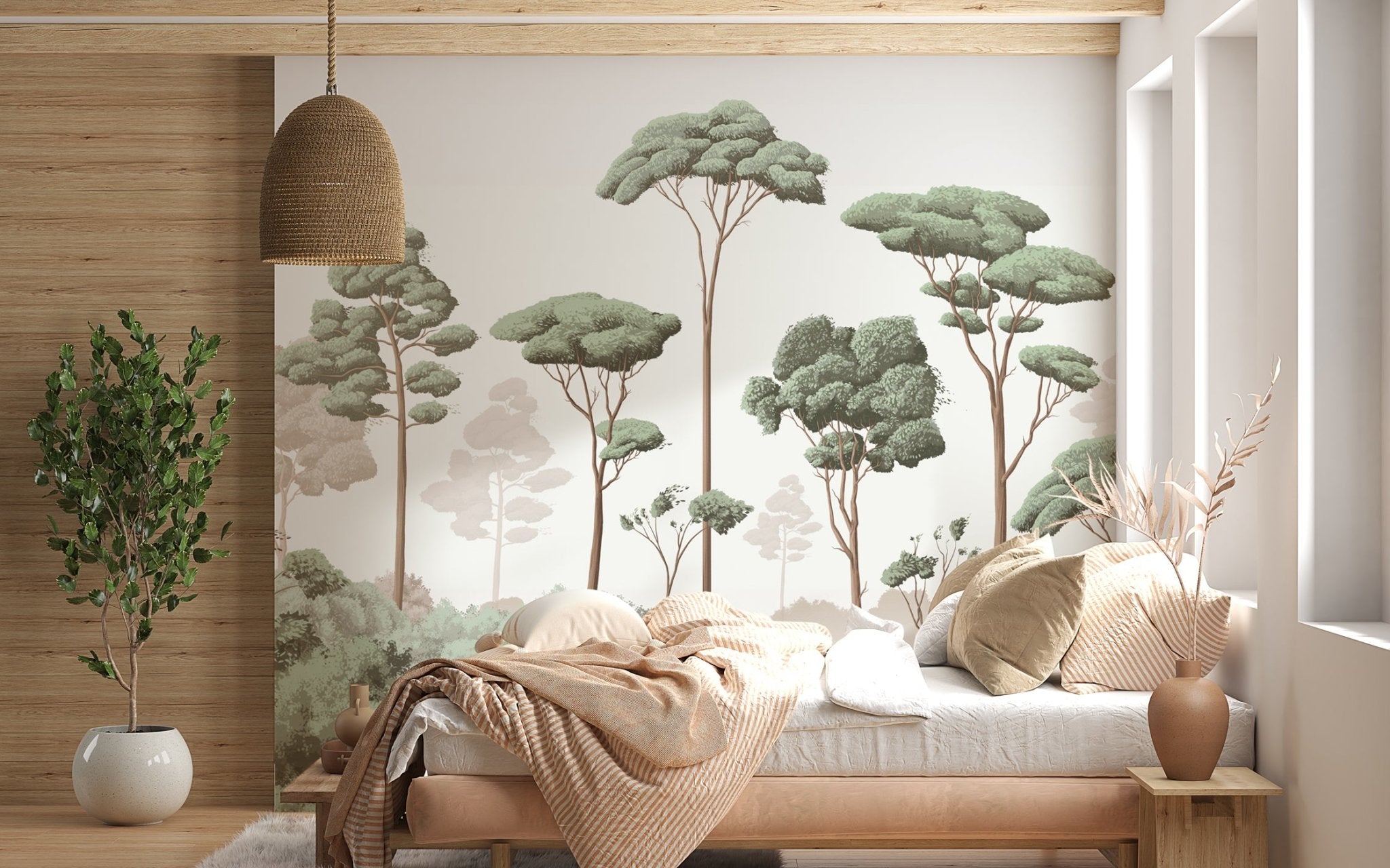 Panoramique brise légère pinède - panoramique français