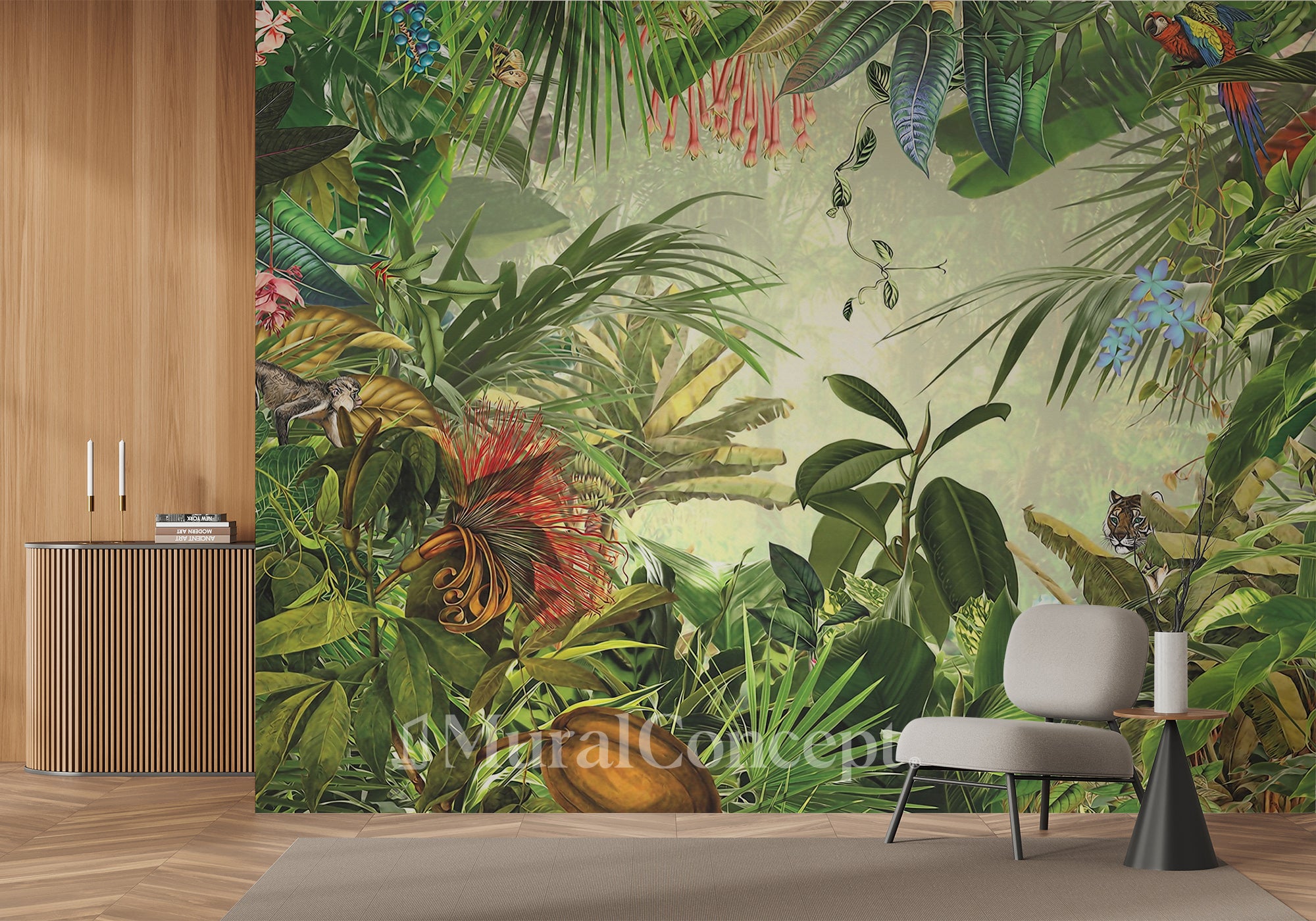 Papier peint panoramique Amazonie - panoramique français