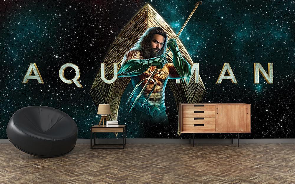 Wallpaper panoramico Hero Aquaman Galactic Universe Triton