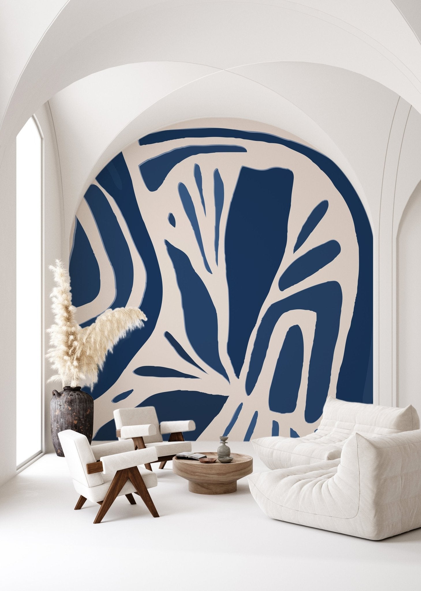 Papier peint panoramique les Cyclades, mural concept, tendance
