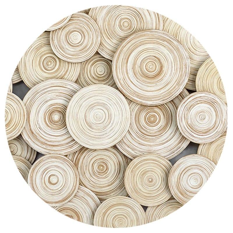 Papier peint Rondin de Bois - papier peint sur mesure francais - muralconcept