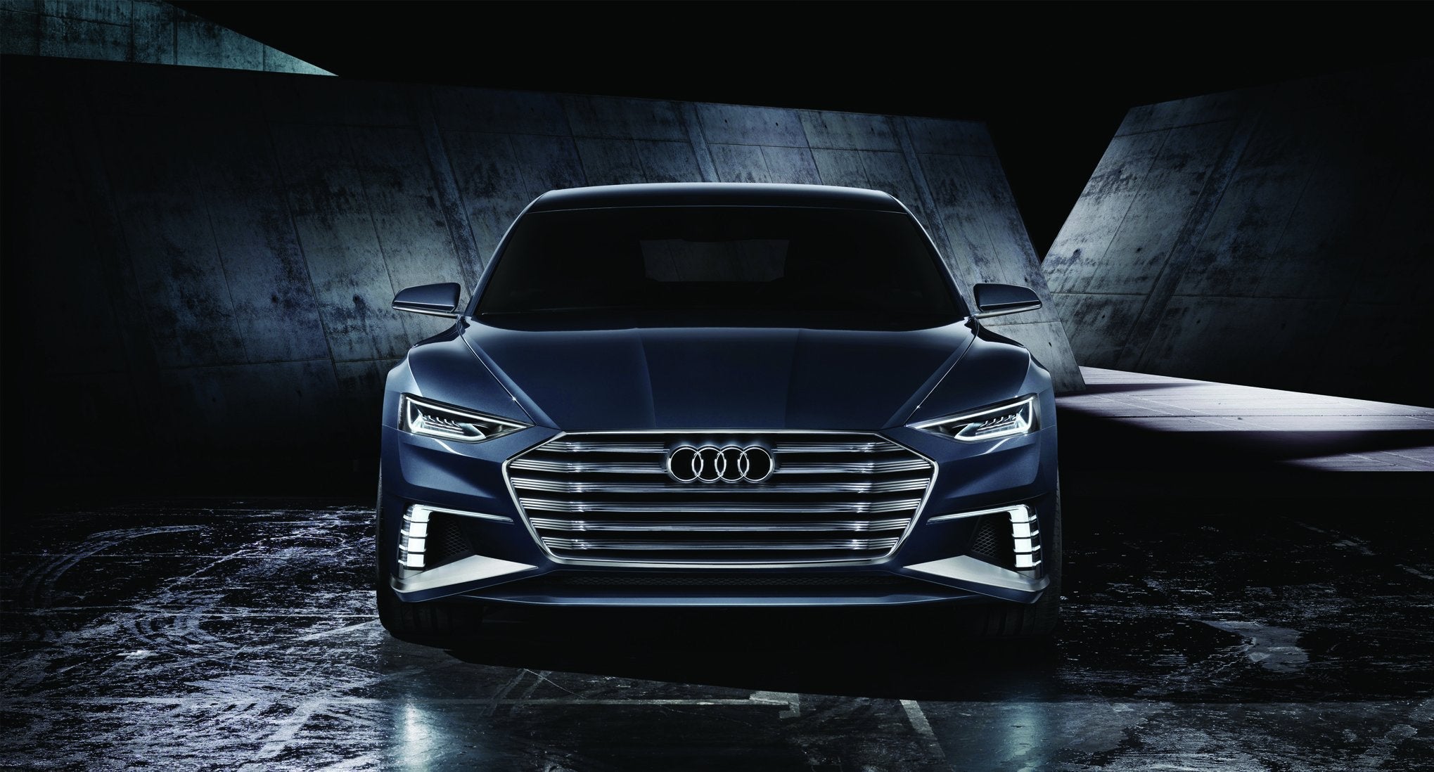 Papier peint voiture all black - papier peint sur mesure francais - muralconcept